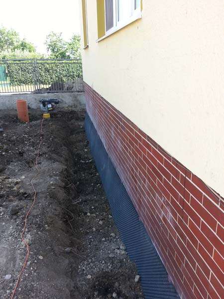 Drenáž - Nitriansky hrádok