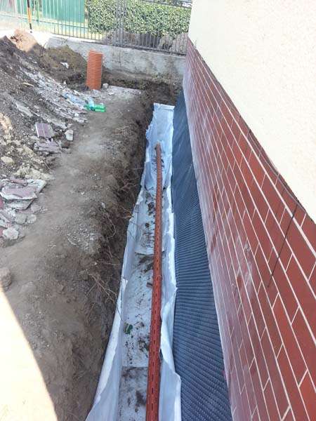 Drenáž - Nitriansky hrádok