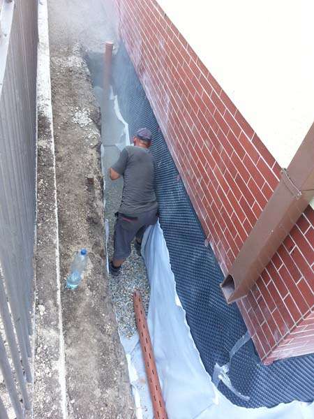 Drenáž - Nitriansky hrádok