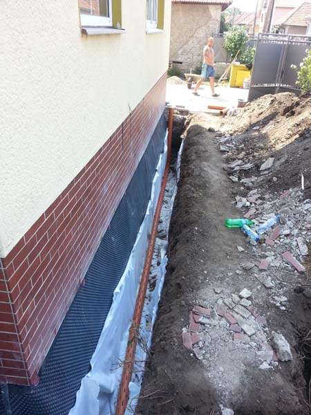 Drenáž - Nitriansky hrádok