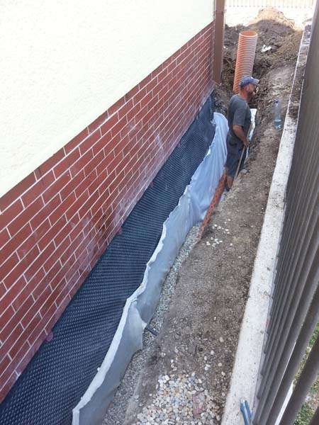 Drenáž - Nitriansky hrádok