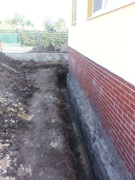 Drenáž - Nitriansky hrádok