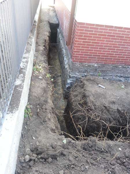 Drenáž - Nitriansky hrádok