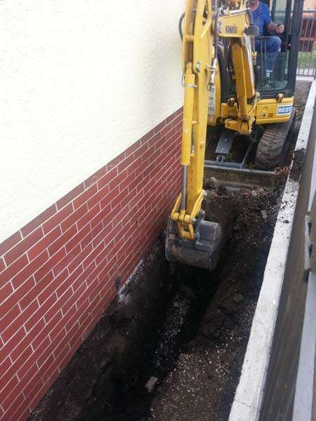 Drenáž - Nitriansky hrádok