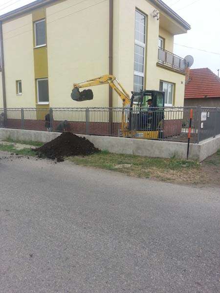 Drenáž - Nitriansky hrádok