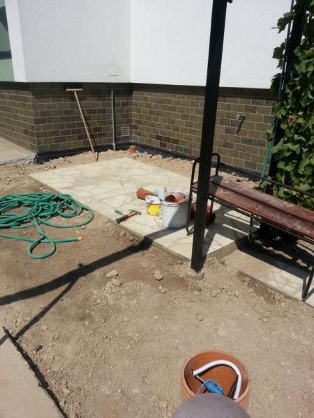 Drenáž okolo rodinného domu Nitra