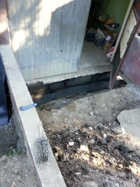 Drenáž okolo RD Sereď