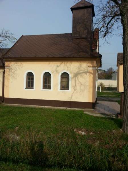 Podrezanie muriva kaplnka Kuklov