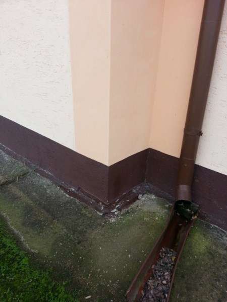 Podrezanie muriva kaplnka Kuklov