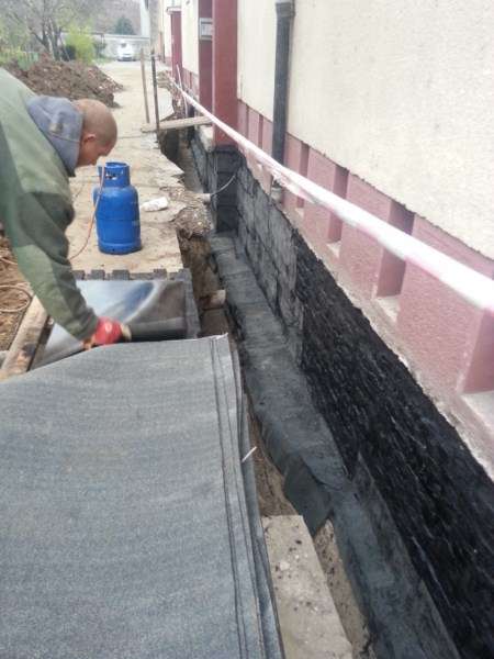 Drenáž bytovky Piešťany