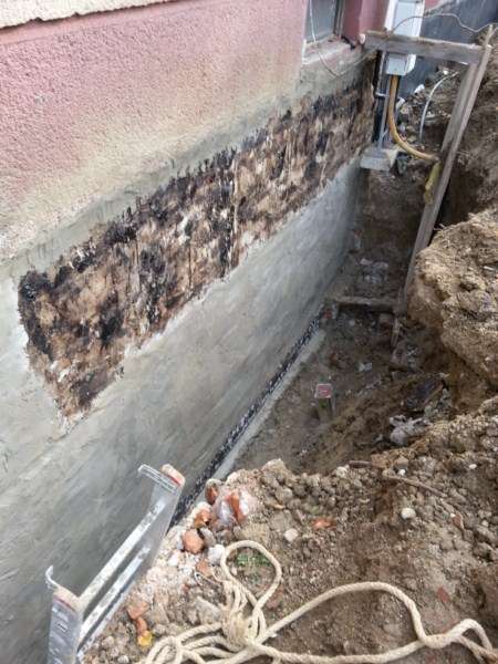 Drenáž bytovky Piešťany