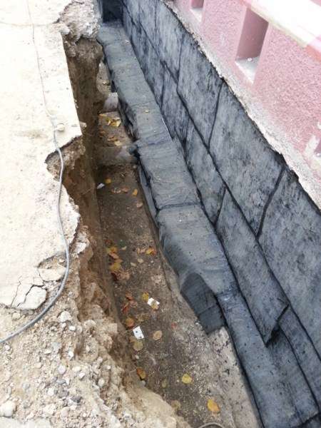 Drenáž bytovky Piešťany