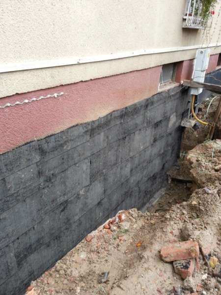 Drenáž bytovky Piešťany