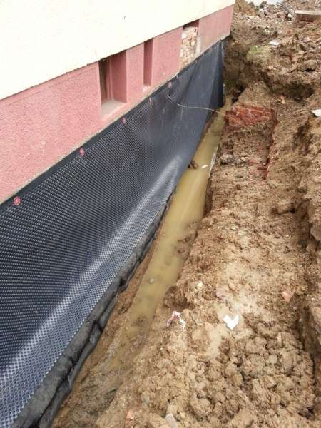 Drenáž bytovky Piešťany