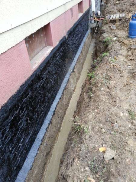 Drenáž bytovky Piešťany