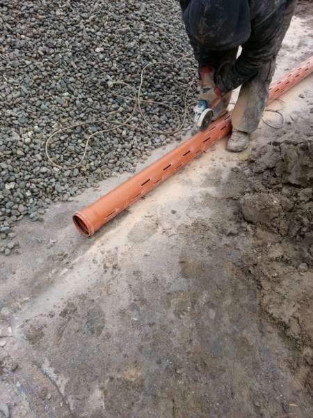 Drenáž bytovky Piešťany