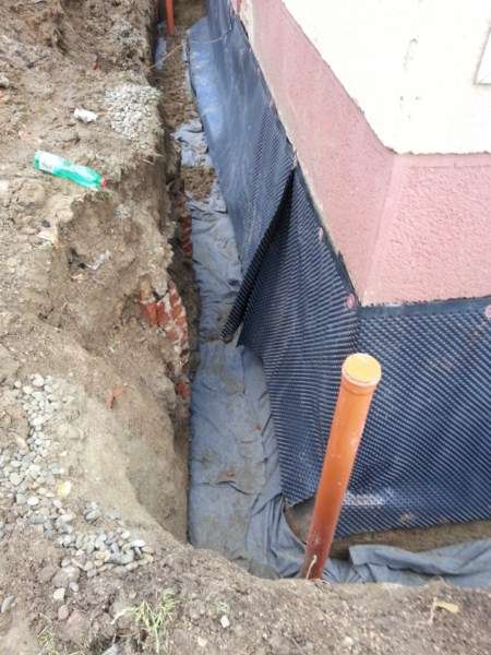 Drenáž bytovky Piešťany