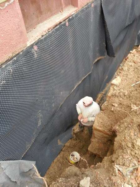 Drenáž bytovky Piešťany