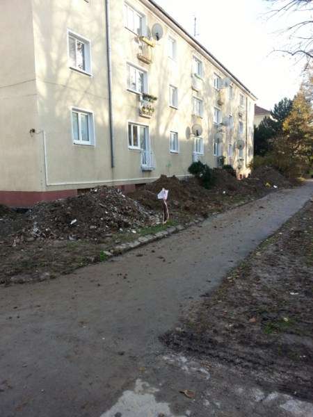 Drenáž bytovky Piešťany