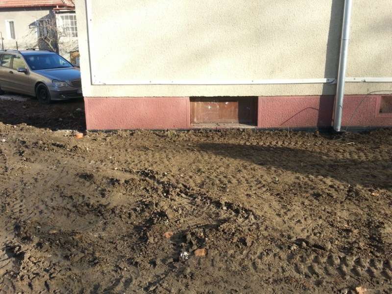 Drenáž bytovky Piešťany