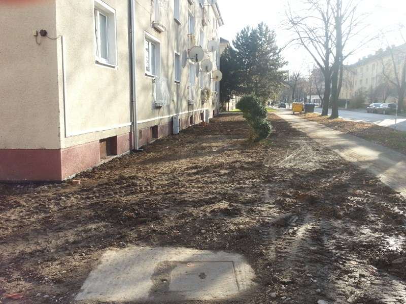 Drenáž bytovky Piešťany