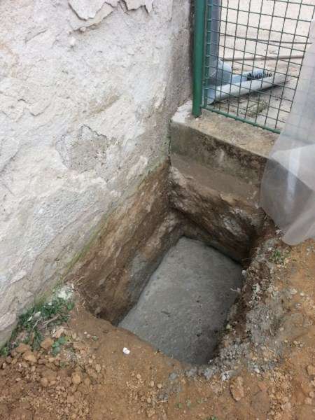 Zosilnenie základo RD Melčice - Lieskové