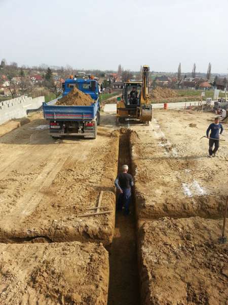 Výstavba rodinného domu - Suchá nad parnou