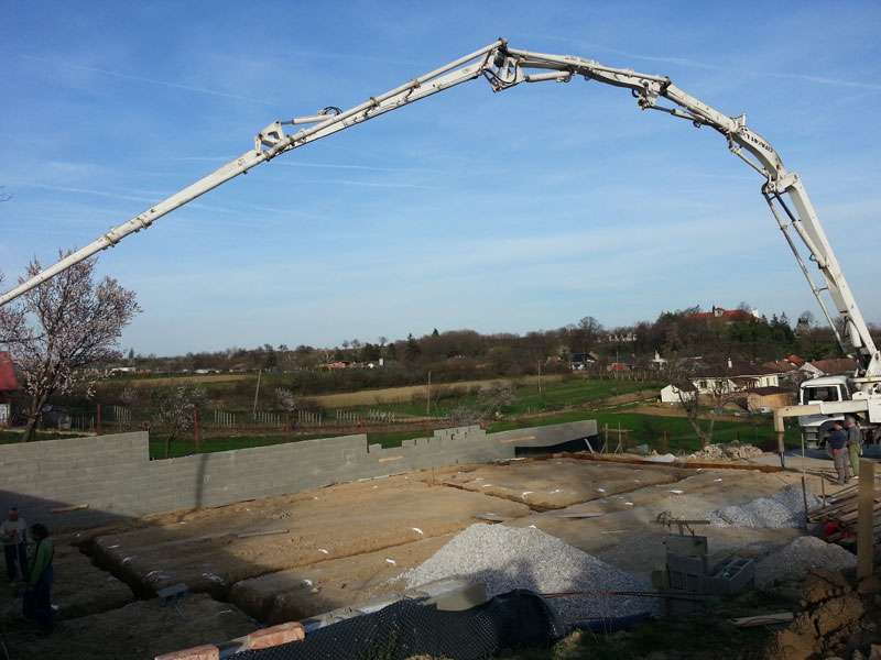 Výstavba rodinného domu - Suchá nad parnou