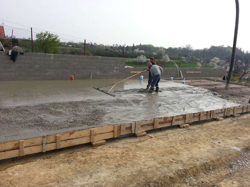 Výstavba rodinného domu - Suchá nad parnou