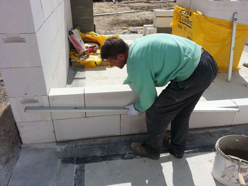 Výstavba rodinného domu - Suchá nad parnou