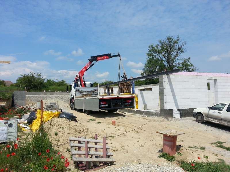 Výstavba rodinného domu - Suchá nad parnou