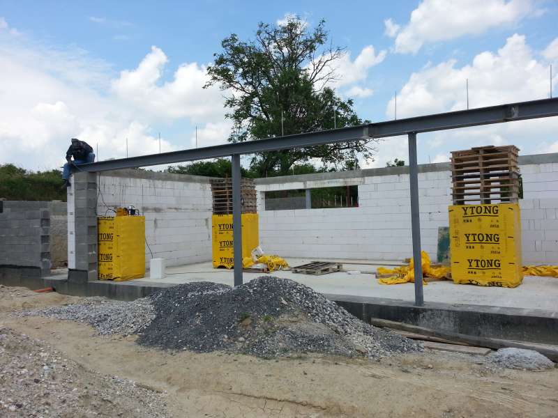 Výstavba rodinného domu - Suchá nad parnou