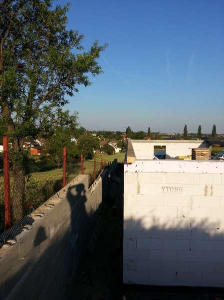 Výstavba rodinného domu - Suchá nad parnou