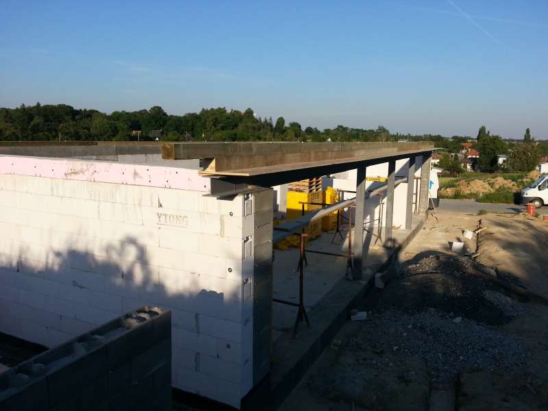 Výstavba rodinného domu - Suchá nad parnou