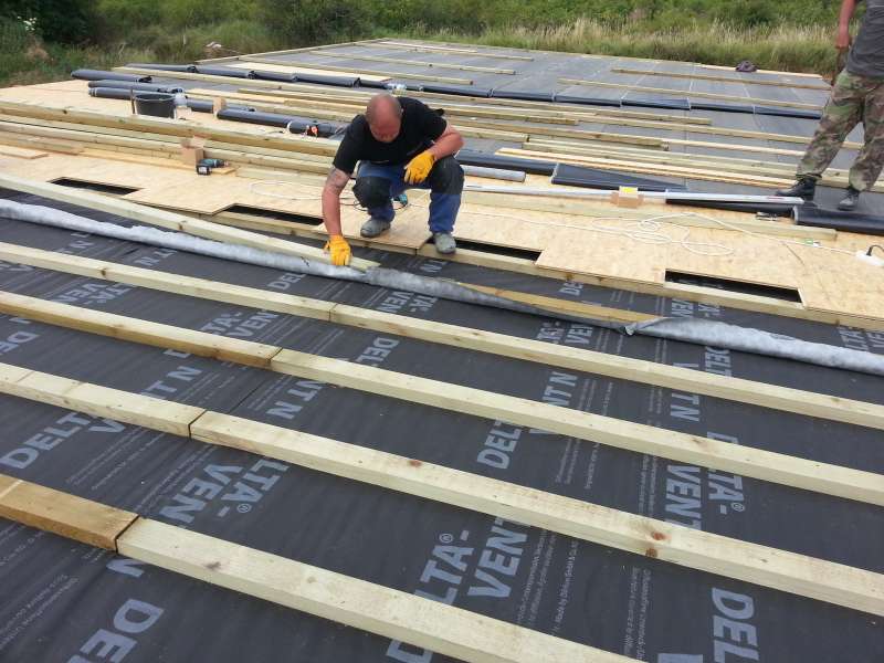 Výstavba rodinného domu - Suchá nad parnou