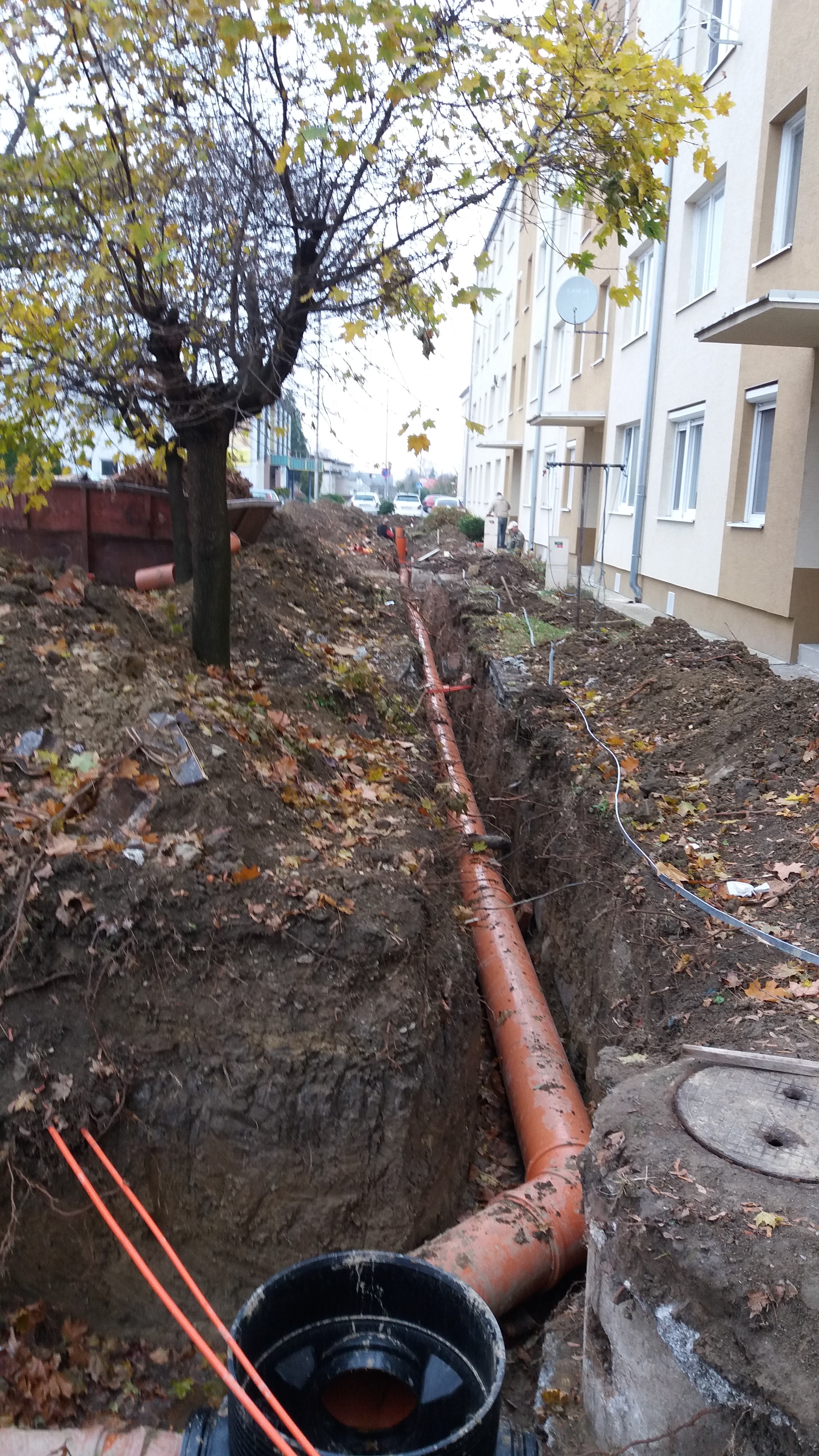 Výmena kanalizácie Piešťany